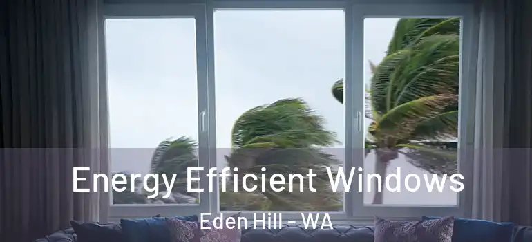 Energy Efficient Windows Eden Hill - WA