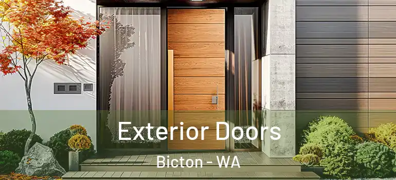  Exterior Doors Bicton - WA