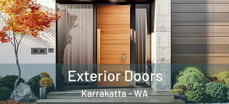  Exterior Doors Karrakatta - WA