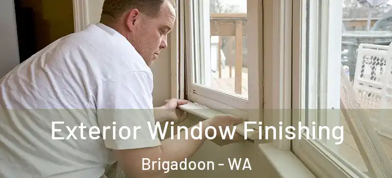  Exterior Window Finishing Brigadoon - WA