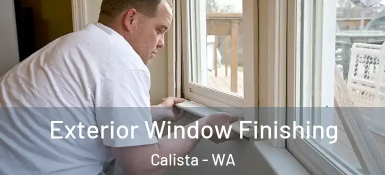 Exterior Window Finishing Calista - WA