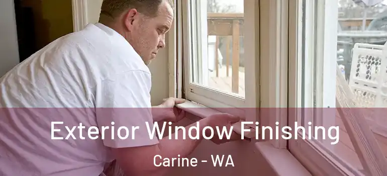Exterior Window Finishing Carine - WA