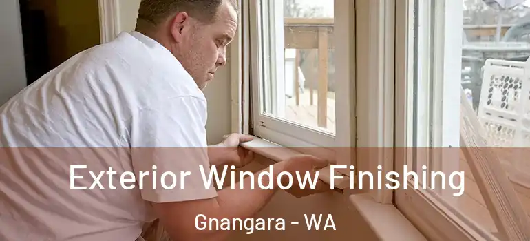  Exterior Window Finishing Gnangara - WA
