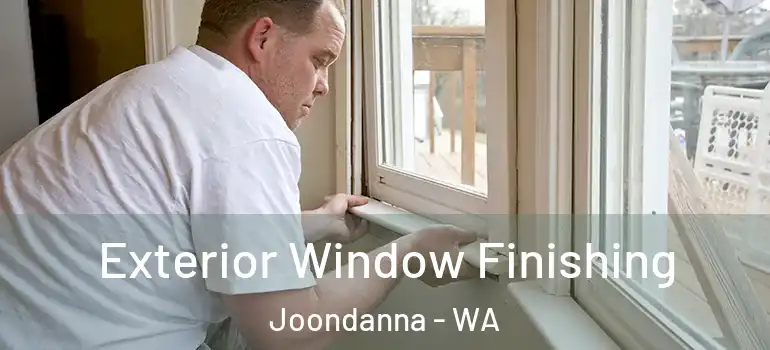  Exterior Window Finishing Joondanna - WA
