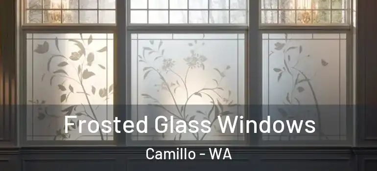 Frosted Glass Windows Camillo - WA