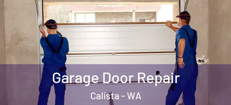  Garage Door Repair Calista - WA
