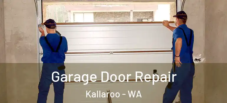 Garage Door Repair Kallaroo - WA