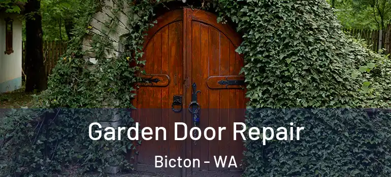  Garden Door Repair Bicton - WA