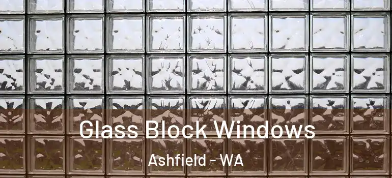  Glass Block Windows Ashfield - WA