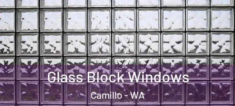 Glass Block Windows Camillo - WA