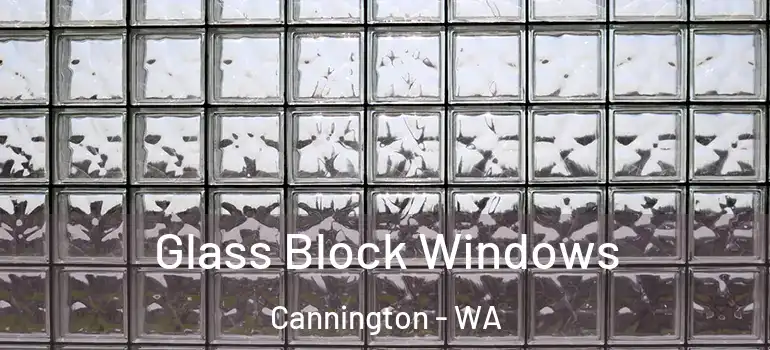Glass Block Windows Cannington - WA