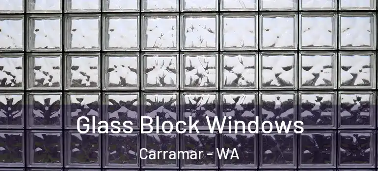 Glass Block Windows Carramar - WA