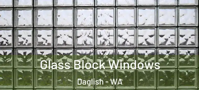 Glass Block Windows Daglish - WA