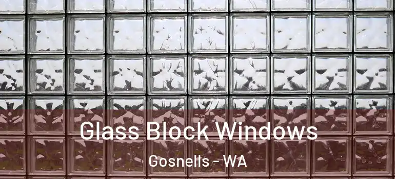 Glass Block Windows Gosnells - WA