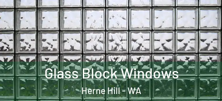 Glass Block Windows Herne Hill - WA