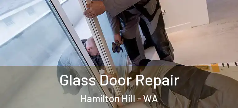 Glass Door Repair Hamilton Hill - WA