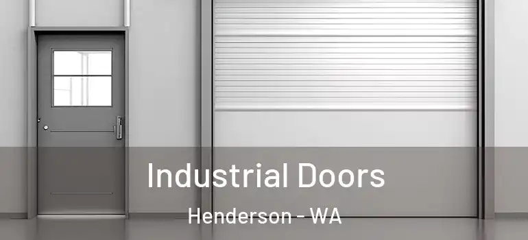 Industrial Doors Henderson - WA