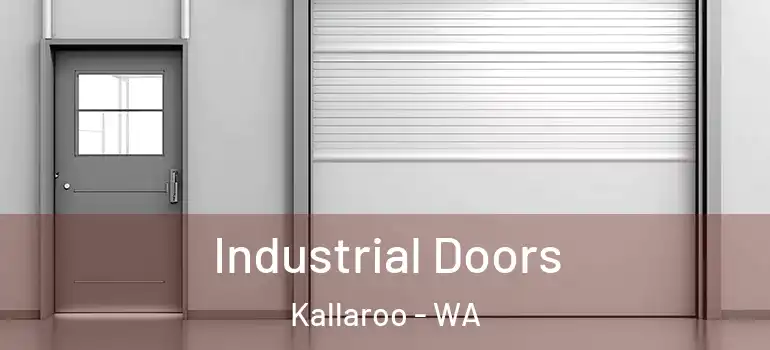  Industrial Doors Kallaroo - WA