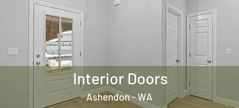 Interior Doors Ashendon - WA