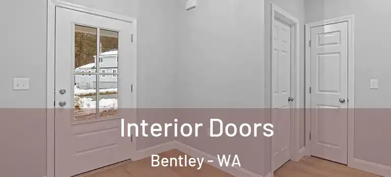 Interior Doors Bentley - WA