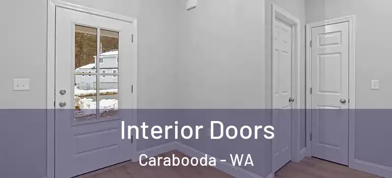 Interior Doors Carabooda - WA