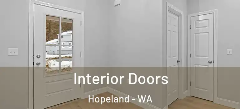 Interior Doors Hopeland - WA