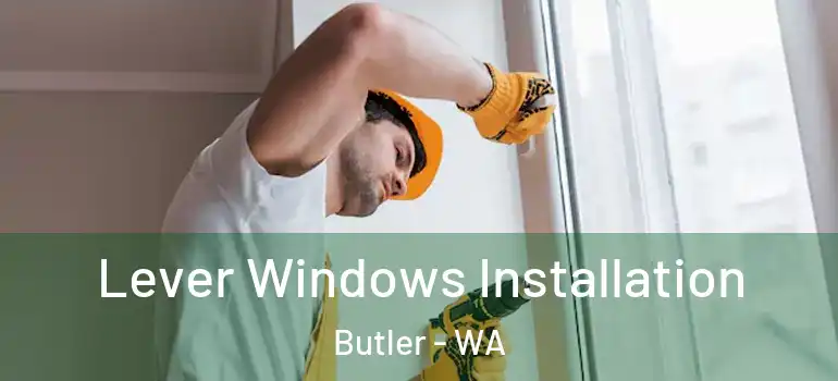 Lever Windows Installation Butler - WA