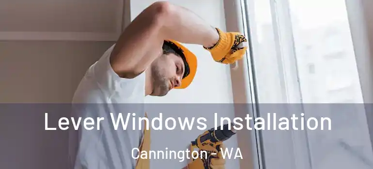 Lever Windows Installation Cannington - WA