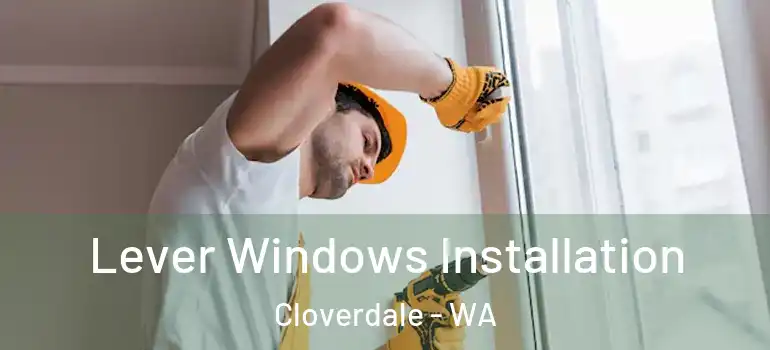 Lever Windows Installation Cloverdale - WA