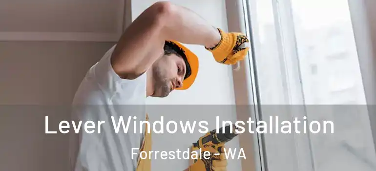 Lever Windows Installation Forrestdale - WA