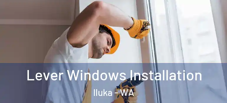  Lever Windows Installation Iluka - WA