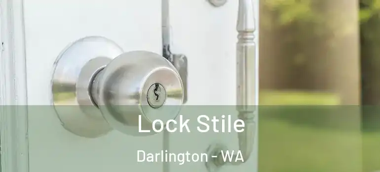  Lock Stile Darlington - WA