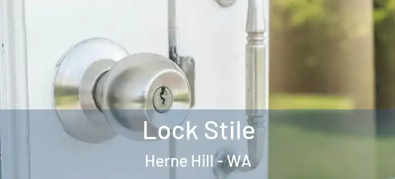  Lock Stile Herne Hill - WA