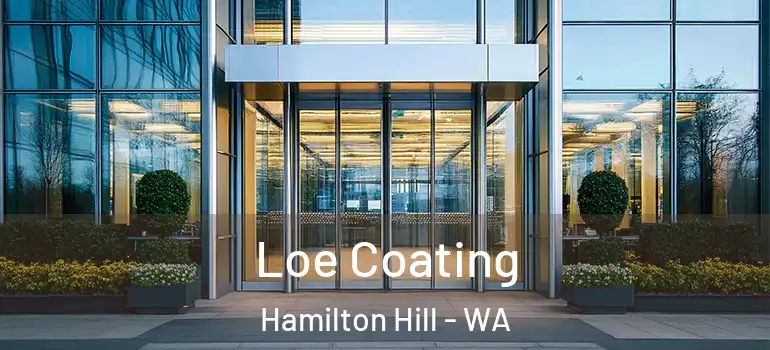 Loe Coating Hamilton Hill - WA