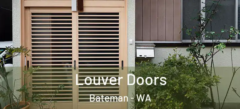  Louver Doors Bateman - WA