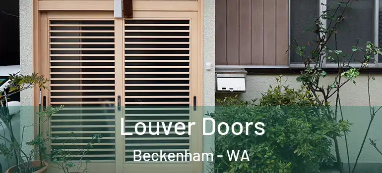  Louver Doors Beckenham - WA