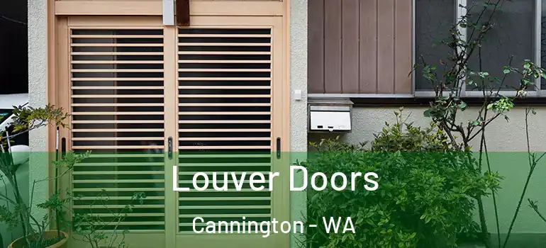  Louver Doors Cannington - WA