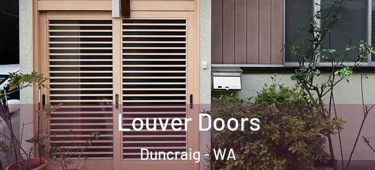  Louver Doors Duncraig - WA