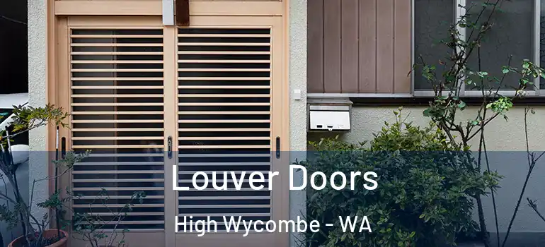  Louver Doors High Wycombe - WA