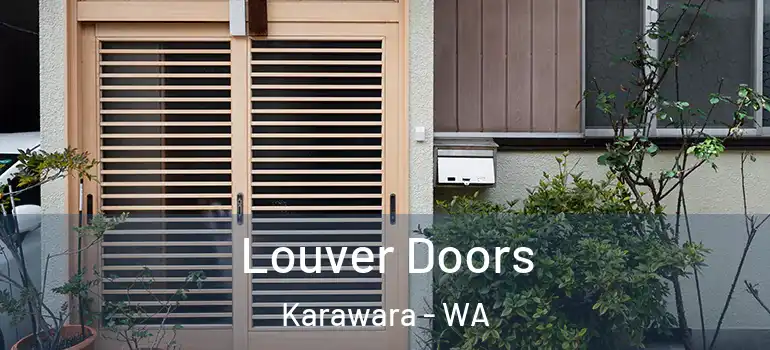  Louver Doors Karawara - WA