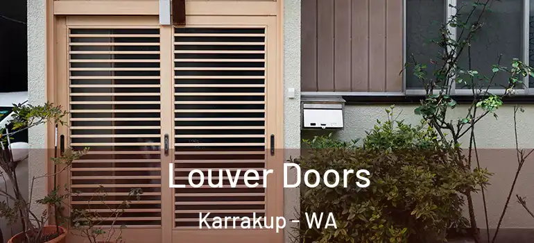 Louver Doors Karrakup - WA