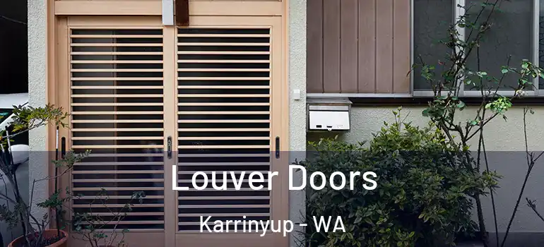  Louver Doors Karrinyup - WA