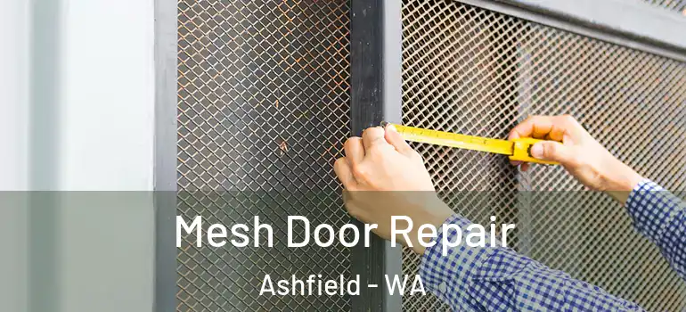 Mesh Door Repair Ashfield - WA