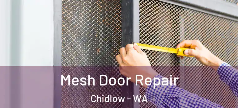  Mesh Door Repair Chidlow - WA