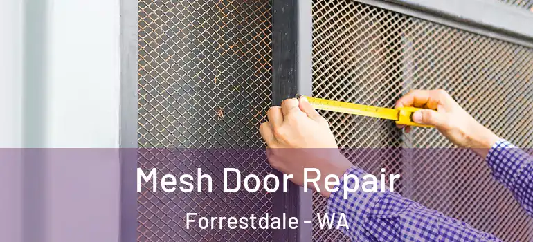  Mesh Door Repair Forrestdale - WA