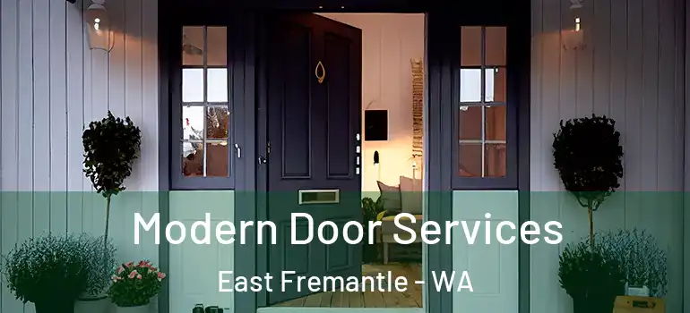 Modern Door Services East Fremantle - WA