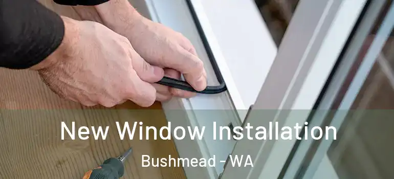 New Window Installation Bushmead - WA