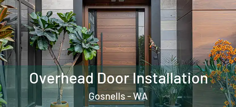  Overhead Door Installation Gosnells - WA