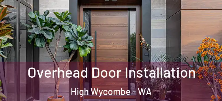  Overhead Door Installation High Wycombe - WA