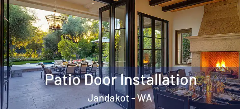  Patio Door Installation Jandakot - WA